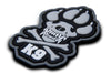 K9 Skull & Crossbones PVC Patch