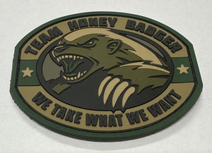 Team Honey Badger PVC Patch