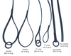 Standard Weight BioThane Beta Leash (3/8" & 1/2")