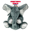 KONG Comfort Kiddos Jumbo Elephant Squeaky Plush Dog Toy, X-Large