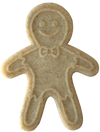 Gingerbread Man Ultra Durable Nylon Dog Chew Toy by Soda Pup**
