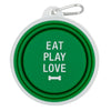 Eat Play Love Silicone Dog Bowl