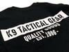 Kids Lifestyle ID T-Shirt: Black - Kids Lifestyle ID T-Shirt: Black - K9 Tactical Gear