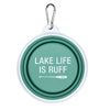 Lake Life Is Ruff Dog Bowl