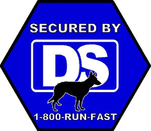 Secured By Sticker - Secured By Sticker - K9 Tactical Gear